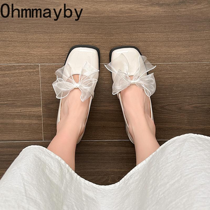 Scarpe Mary Jane Vintage da Donna a Punta Quadrata Moda Basse Slip On Primavera Autunno Scarpe da Cerimonia di Matrimonio