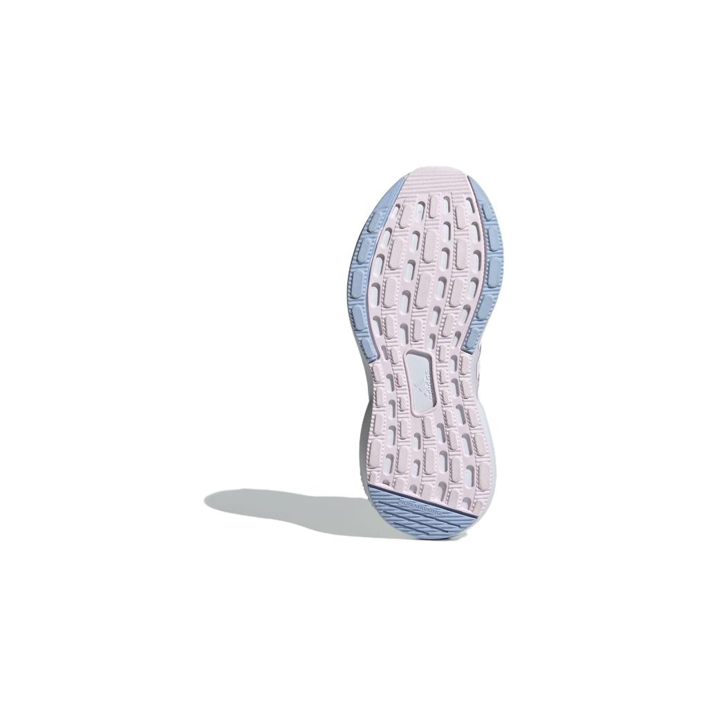 adidas Rapidasport Boa Convenient Comfortable Shock Absorbing Durable Low Top Running Shoes Kids Running Shoes Blue Pink IF8543