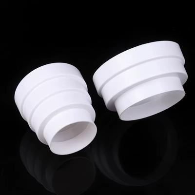 1Pcs Durable Multi Reducer Extractor Fan Pipe For Fan Ventilation 80/100/110/120/150/160mm Fan Pipe Connector White Exhaust Duct