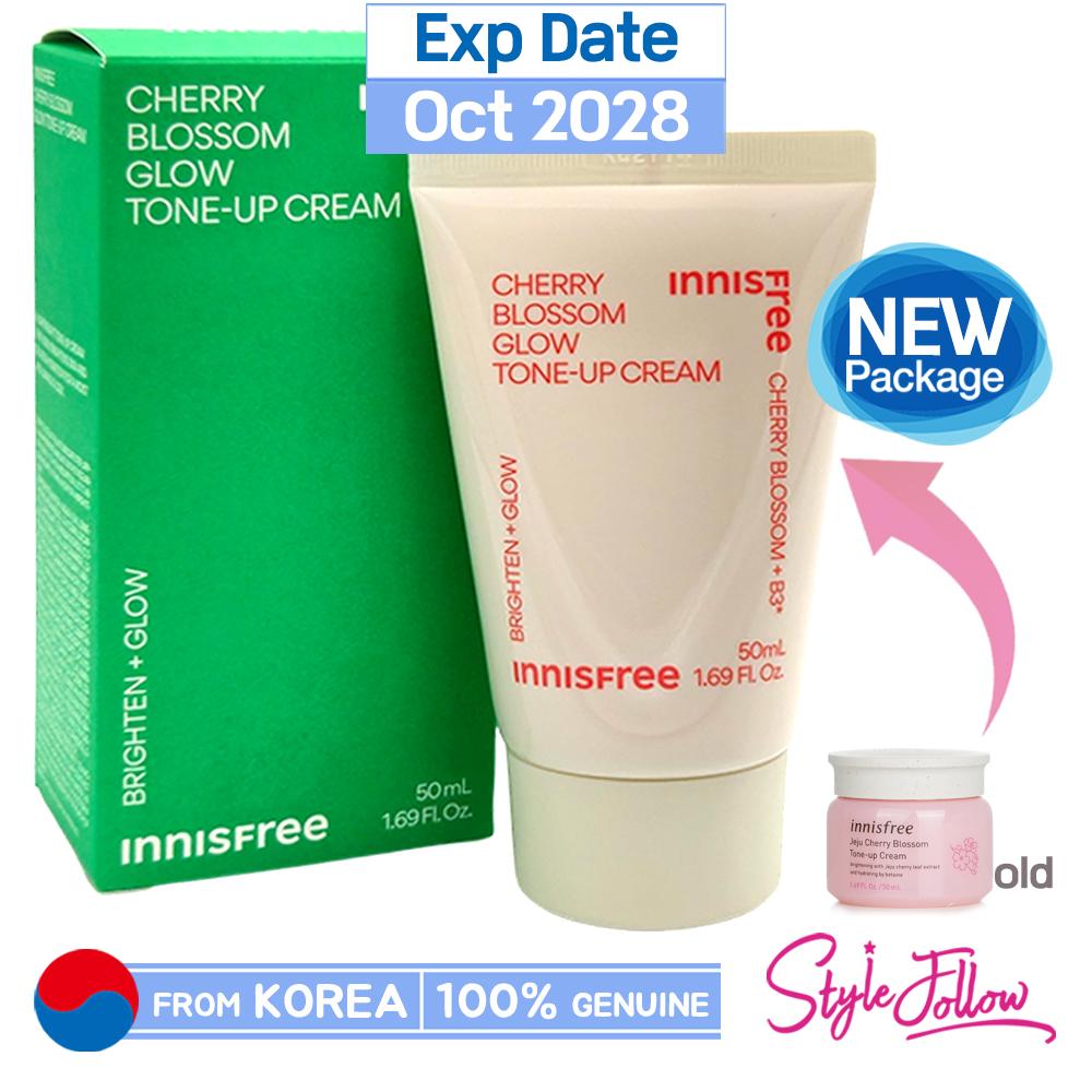 

[INNISFREE] Тонизирующий крем Cherry Blossom Glow 50 мл 1pc + Sample Gifts