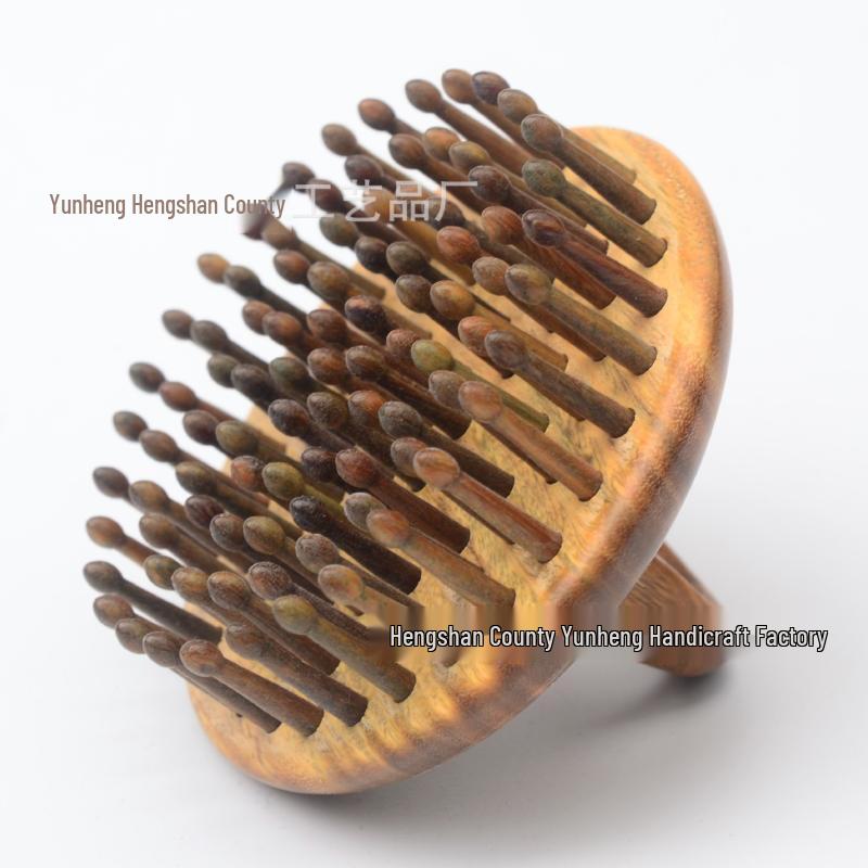 Sandalwood Toothed Massage Hair Comb