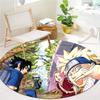 Naruto Round Area Rug Carpet Rug For Living Room Bedroom Sofa Playroom Decor Nonslip Floor Mat