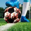 Soccer Ball Colorful Machine Stitched PVC Size 5 Team Training Competition Ready Durable High-Bounce Cool Sports Gift