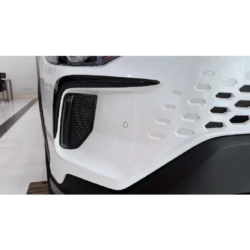 For Toyota Corolla Cross 2025 2026 Car Accessories ABS Chrome Front Fog Light Lamp Cover Trim Molding Bezel Garnish