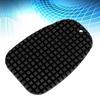Motorcycle Kickstand Anti slide Side Stand Plate Pad Base Fit for Honda(Black)