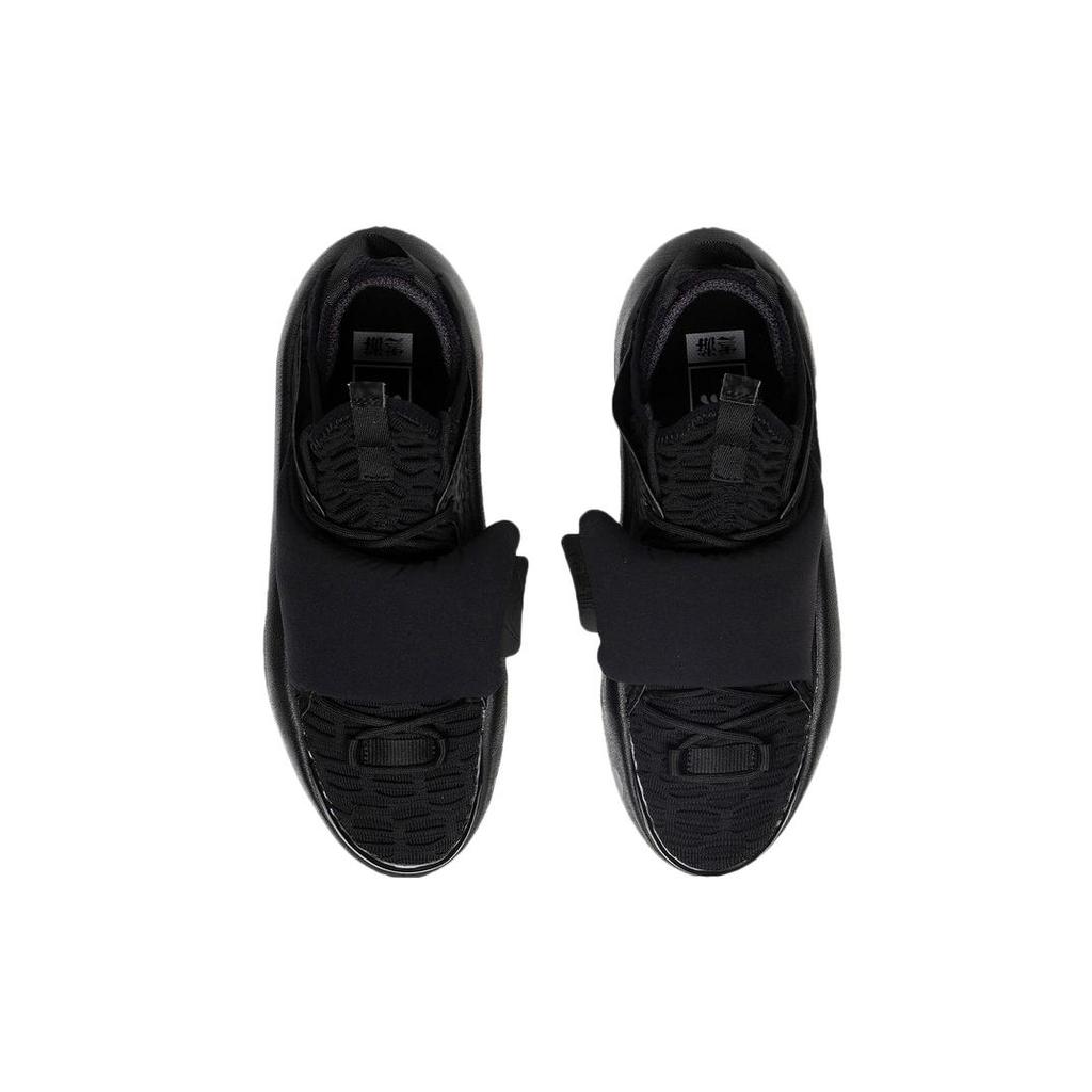 New LiNing Cloud Travel Anti Slip And Wear Resistant Lightweight Rebound Low Top Sports Casual Shoes Men's Black AZGS107-2