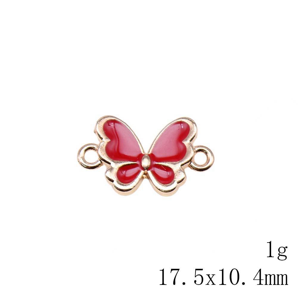 Wedding Anniversary Bracelet Charms Butterfly Bee Enamel Charms Pendant Audience Bracelet Pendants