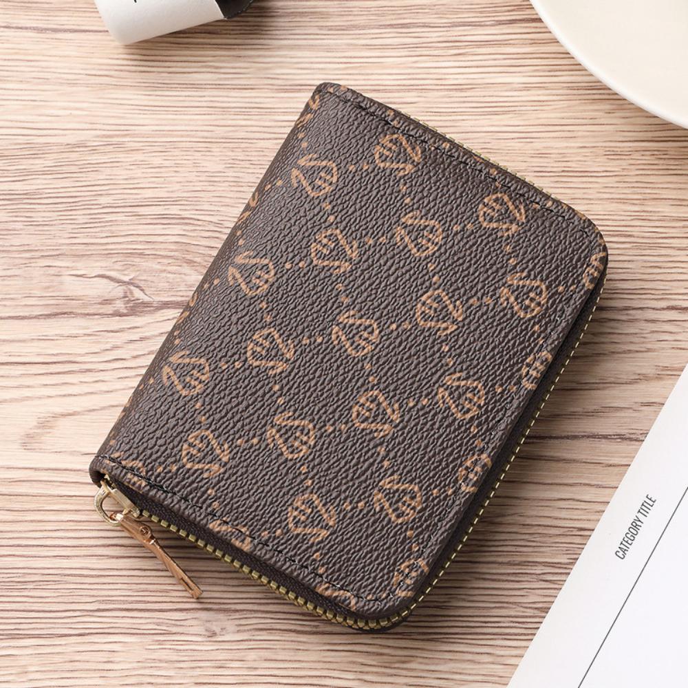 European and American style card bag for women, multi-slot, exquisite, high-end, compact ID bag, large-capacity driver's license