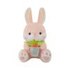 Carrot Rabbit Doll Hug Soothing Children White Rabbit Doll Muppet Plush Toy Female Sleeping Rabbit