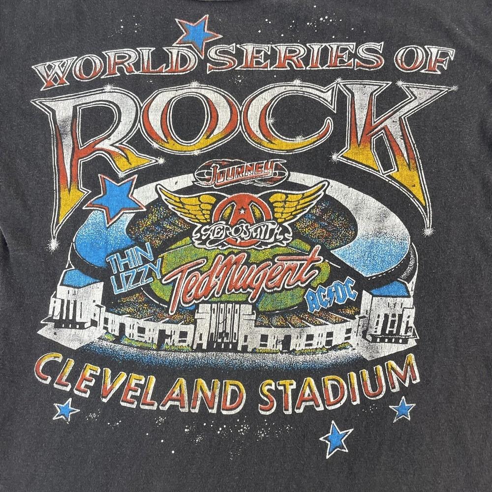 1 Side World Series of Rock Thin Lizzy Shirt Black Unisex S-5XL 1H0375 Unisex T-Shirt XL