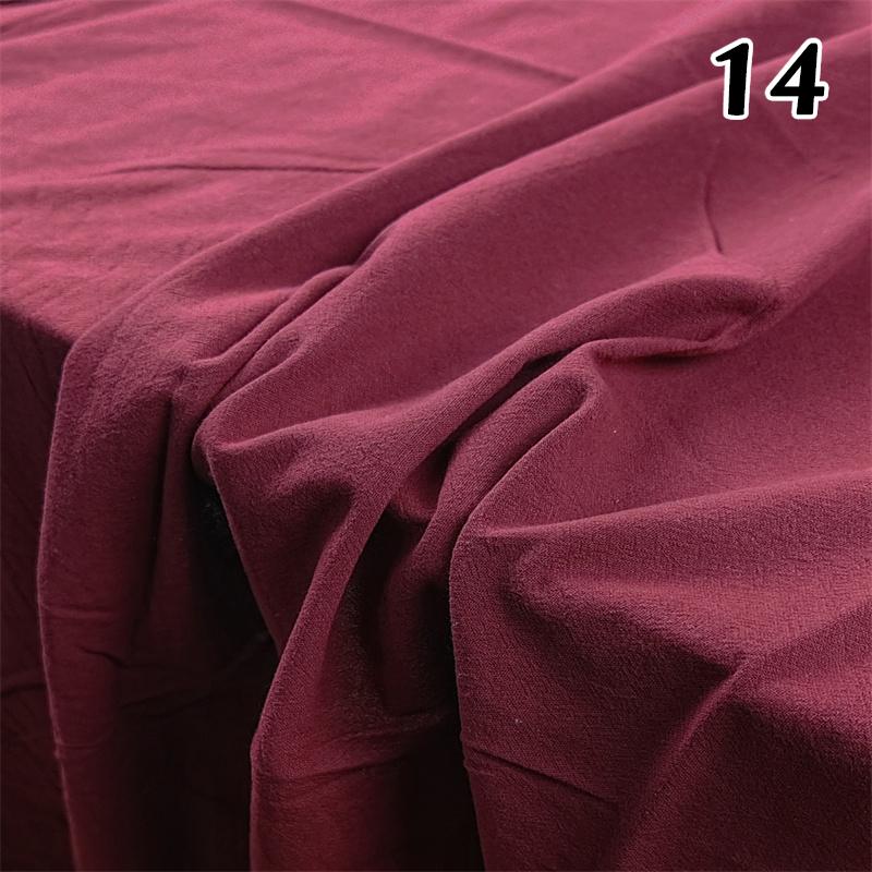 100x138cm Summer Thin Sand Washing Imitation Linen Fabric Washed Cotton Fabric DIY Sewing Hanfu Dress Shirts Background Cloth