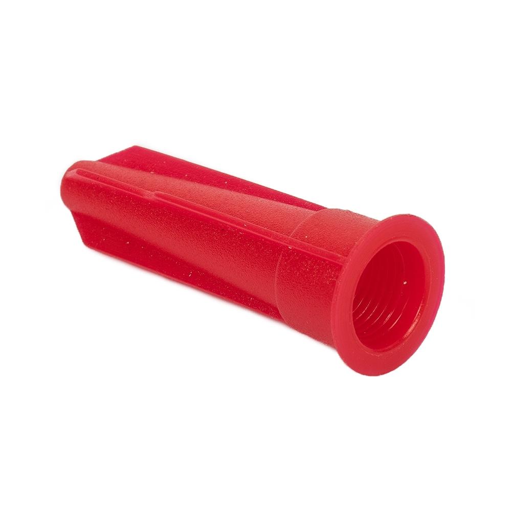 Mastic Cartridge Tube Nozzle Cap Re-sealable White/red