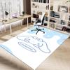 1pc Cinnamon Carpet Office Rug Outdoor Mat Home Decor Area Carpet Festival Gift Office desk chair carpet