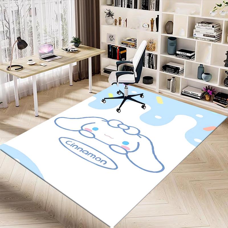 1pc Cinnamon Carpet Office Rug Outdoor Mat Home Decor Area Carpet Festival Gift Office desk chair carpet
