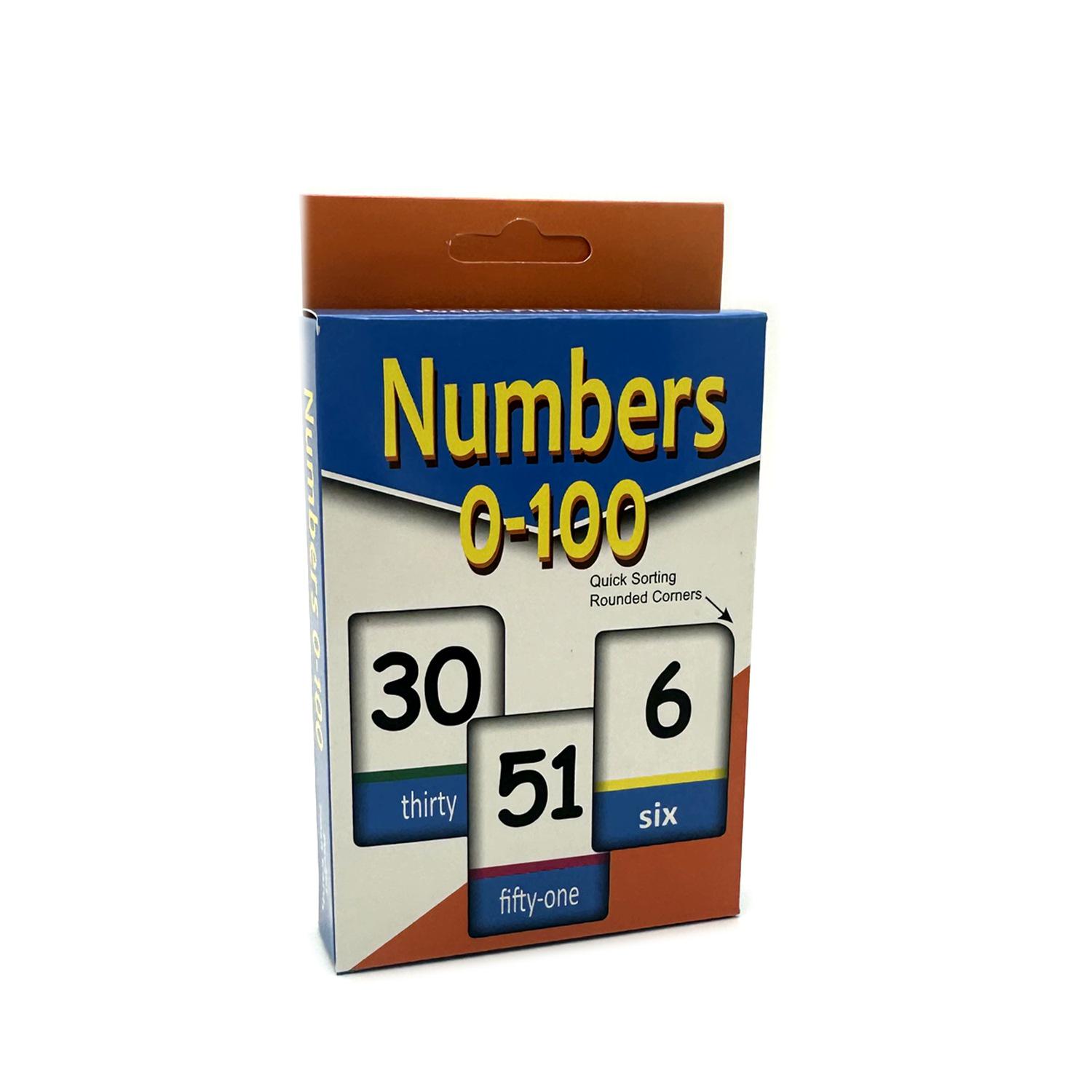 Numbers 123 Learning Cards: 51 English Literacy Sheets for Children s Enlightenment