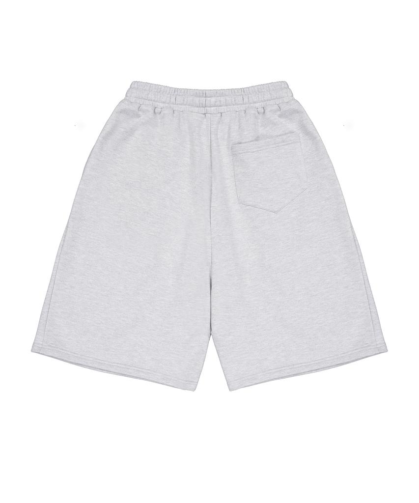 STANDARDERROR [Four Seasons] 87-Stan274 Single-Pleat Wide Loose Fit Bermuda Sweatpants (3 Colors)