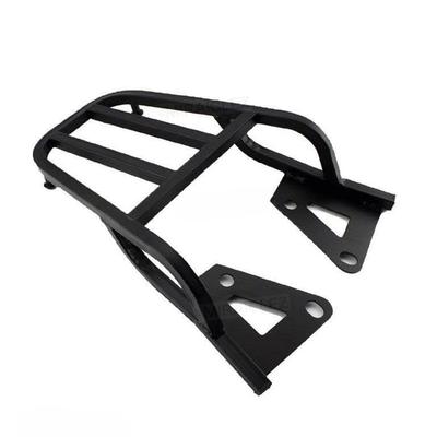 Ken R Rear Carrier for Honda GROM MSX125, Black Steel, Compatible with Grom Motorcycles (Custom).