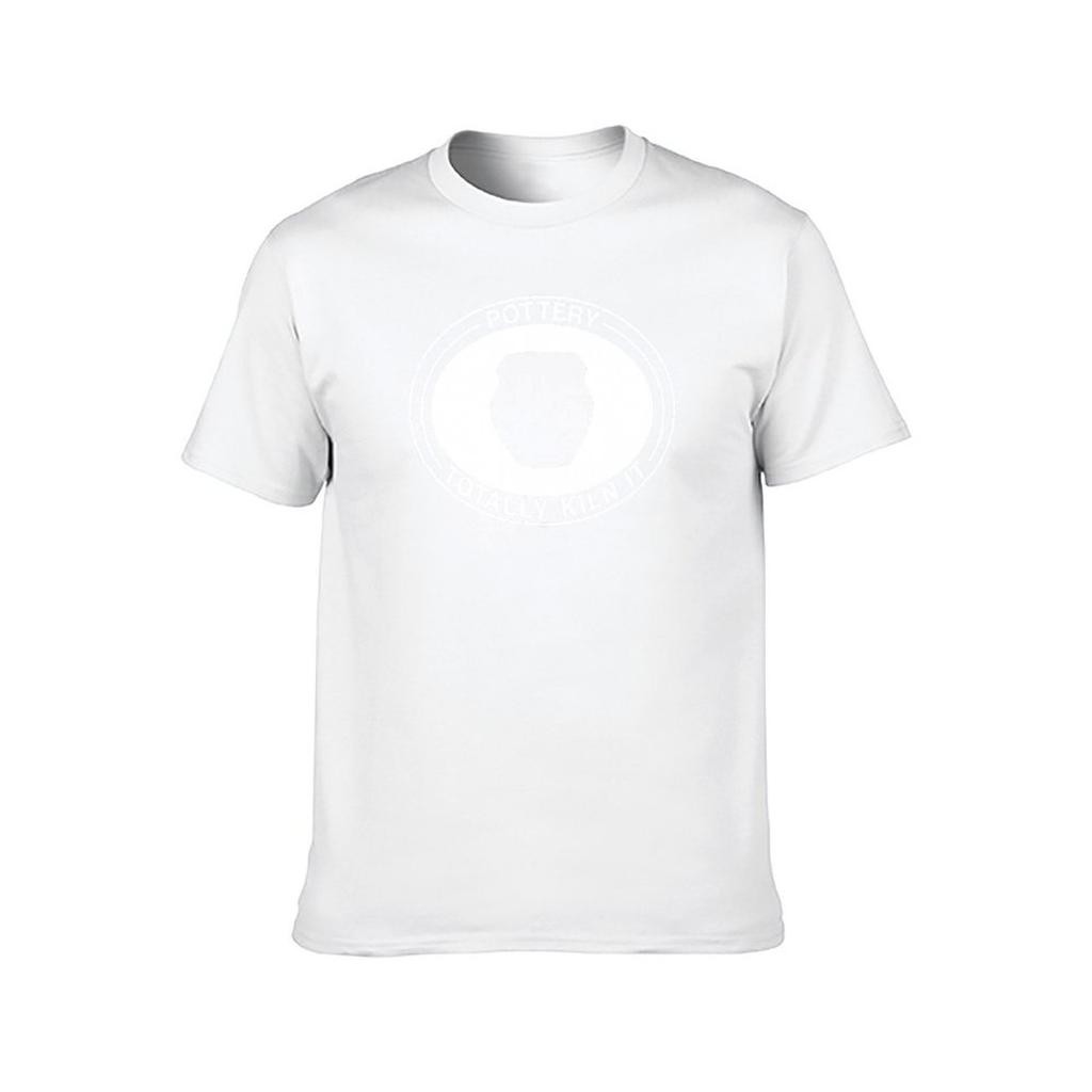 Keramik Vollständig Ofen Es Niedlich Vintage Keramik Wortspiel T-Shirt T-Shirt Mann t-shirt Sommer Herren Grafik-T-Shirts T-Shirt