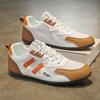 Men's shoes 2025 new summer breathable casual sports mesh shoes versatile running soft sole mesh men's low-top trendy shoes