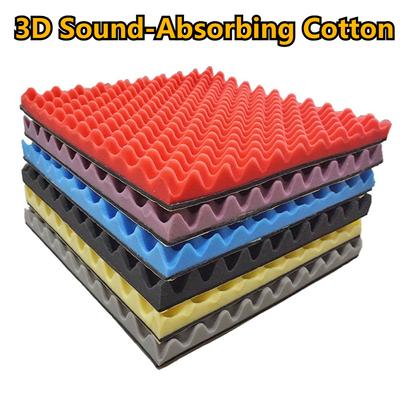 50*50*5cm Sin Adhesivo Acústico de Espuma Paneles Aislantes de Sonido de Alta Densidad Estudio