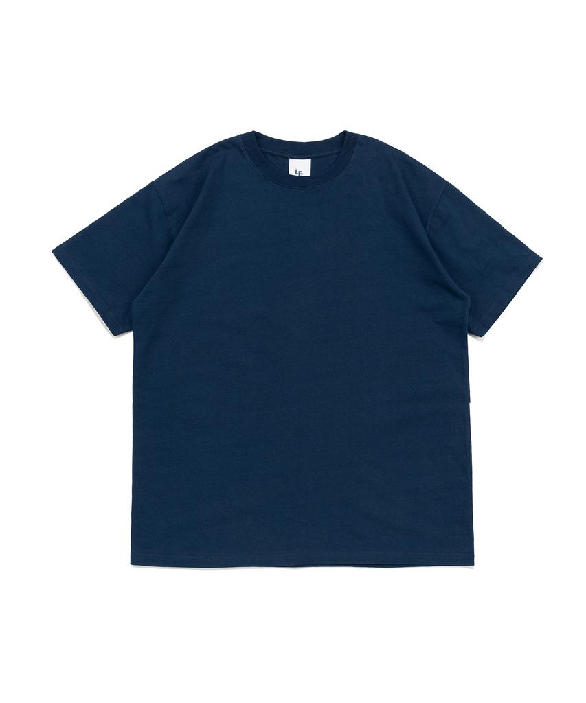 Leukeoseuteom The Essential 18S Plain Short Sleeve T-Shirt (Dark Blue)