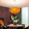 Ceiling Feather White Pendant Light Shade Modern Chandelier Lampshade Lamp Floor