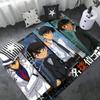 Detective Conan Floor Mat Anti-slip Absorb Water Long Strip Cushion Bedroon Mat Alfombra