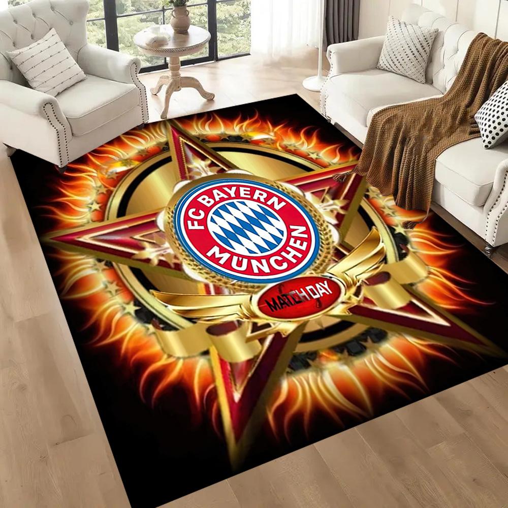 Champion Fc Bayern München Square rugs are a great choice for living rooms, bedrooms, home décor, and as gifts.