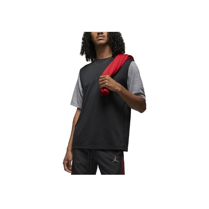 Jordan Sport Dri-Fit T-shirt Red/Black/Grey Men Streetwear DM1831-010