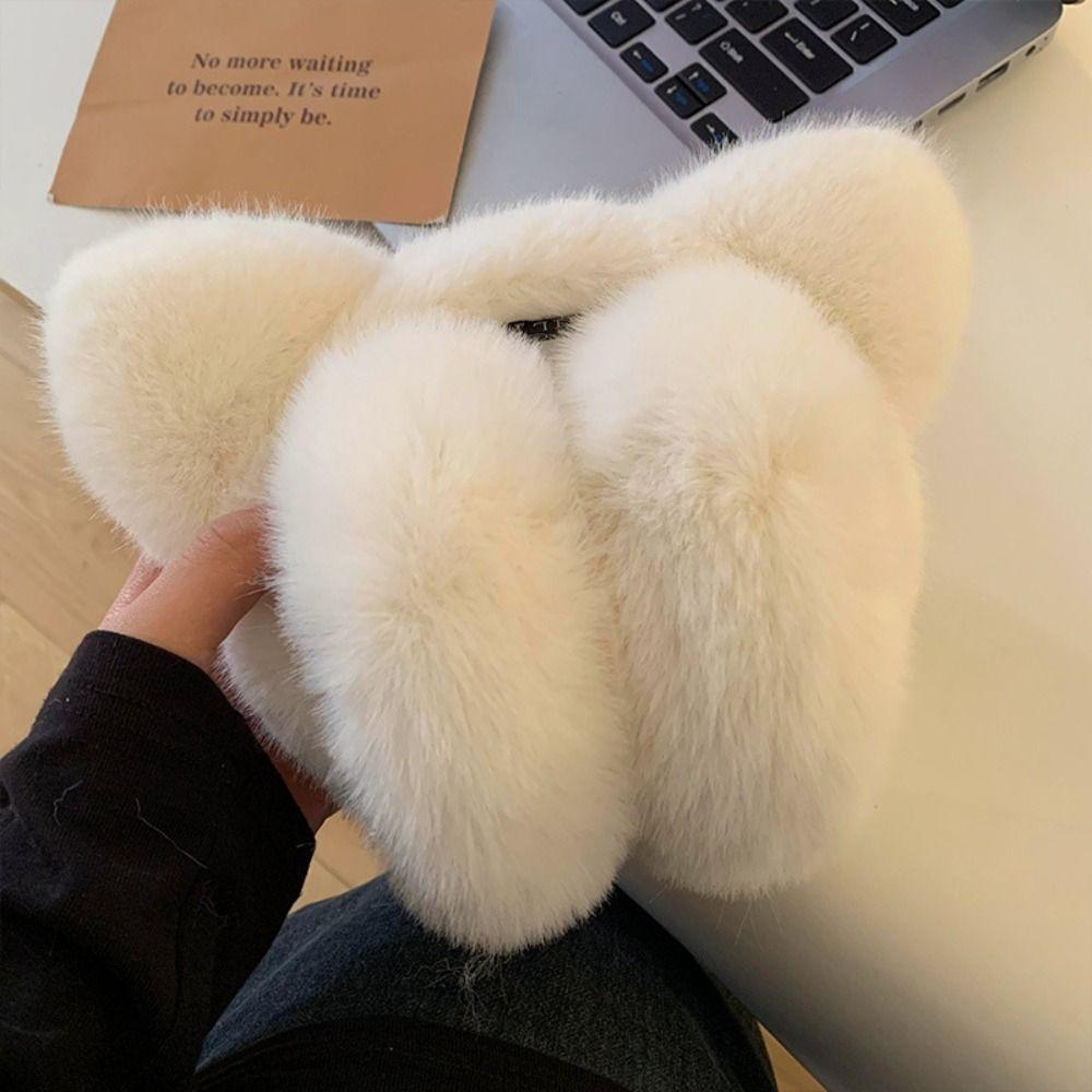 Windproof Earmuffs Cat Ear Covers Cute Ear Protection  for Women Girls