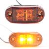 1Pcs 10V/30V LED Side Marker Lights ABS Warning Tail Light Car Truck Lorry Low Power Consumption External Lights