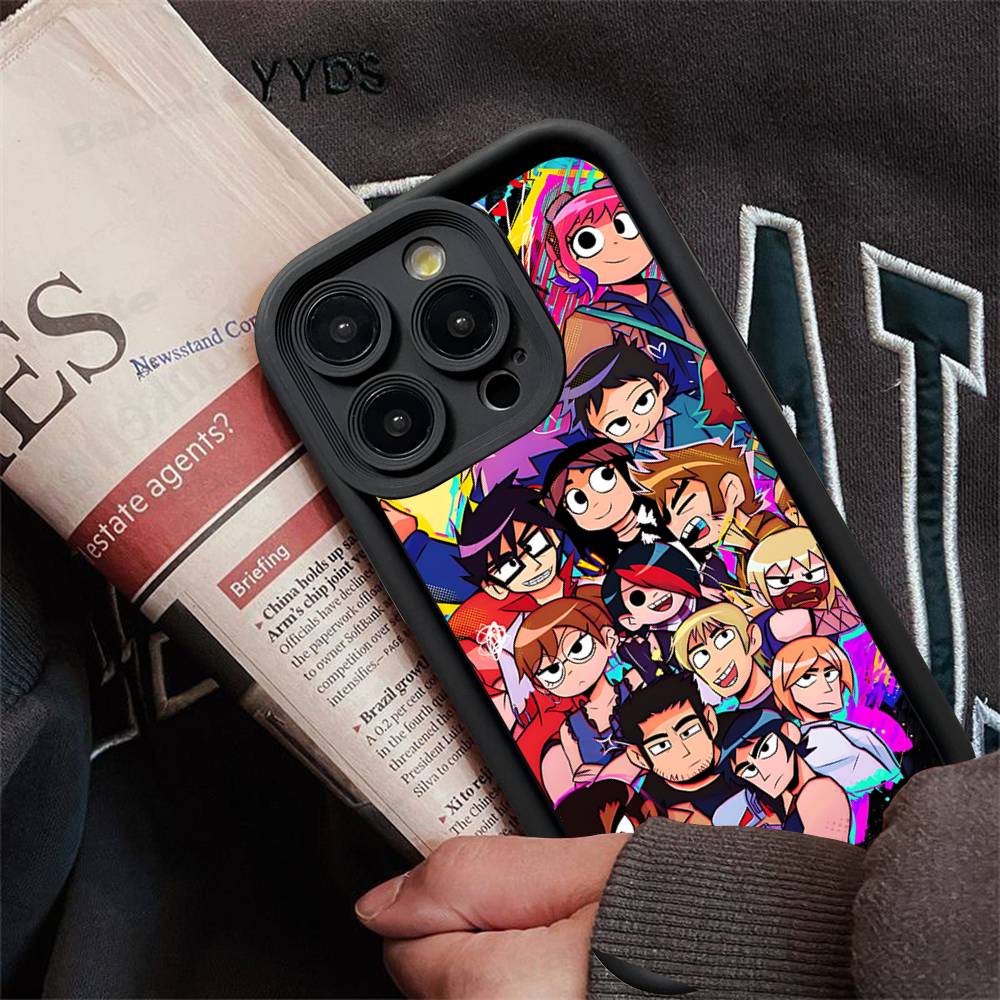Comedy Film Scott Pilgrim VS The World TPU Phone Cover For Iphone 17 16 15 14 13 12 11 Pro Max Plus Case Cover