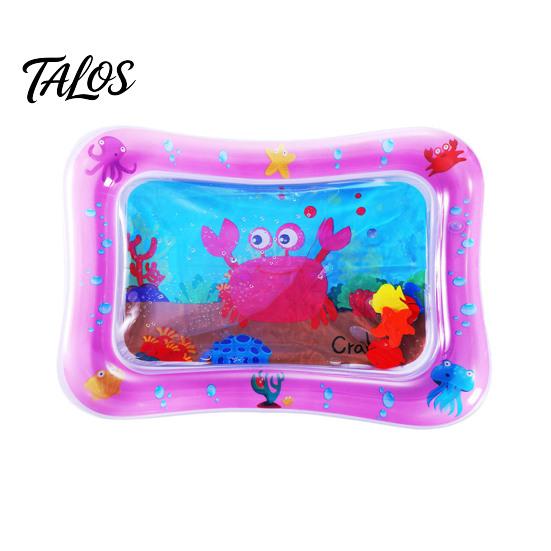 Engaging Sensory Toy for Toddlers Inflatable Splash Pad Toddlers, Thickened PVC Outdoor Water Sprinkler Play Baby Shower Gift Boys Girls Mat