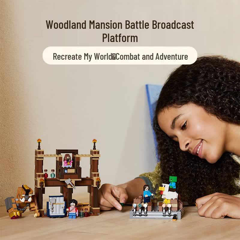 LEGO Minecraft Woodland Mansion Arena Building Set