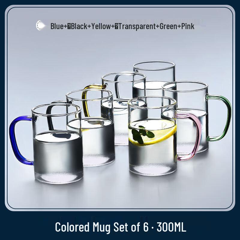 ZISIZ High Borosilicate Glass Mug