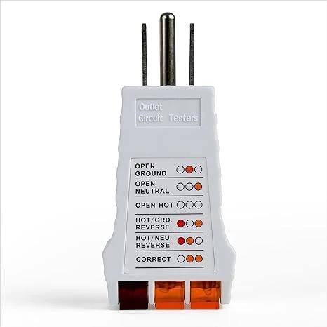 Hot Sales USA Standard Socket Outlet Tester AC Circuit Test Safety Product USA Socket Tester