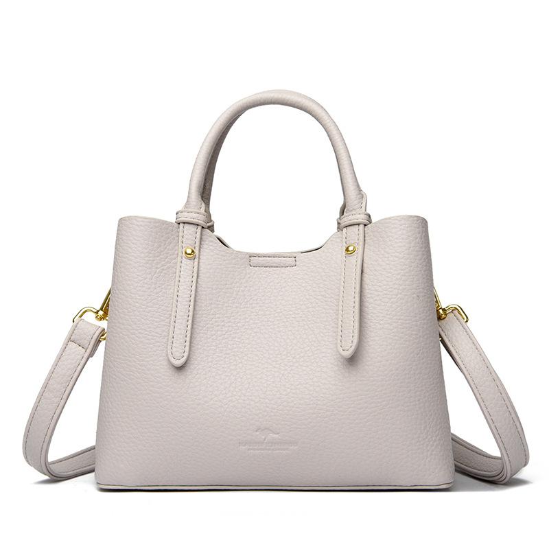 Fashionable Middle-aged Mother Bag Crossbody Bag Women's Shoulder Bag Handbag