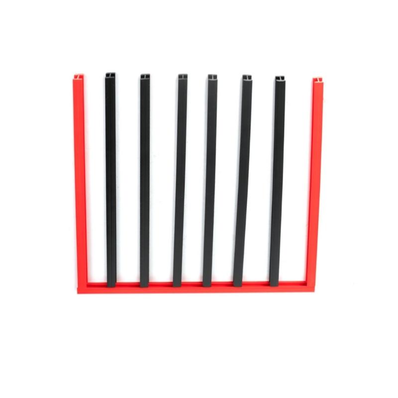 Adhesive Coffee Pods Holders Wall Mount PVC Materials Space Efficient Storage Rack Suitable With Various Brands Easy Installation No Damage To Front