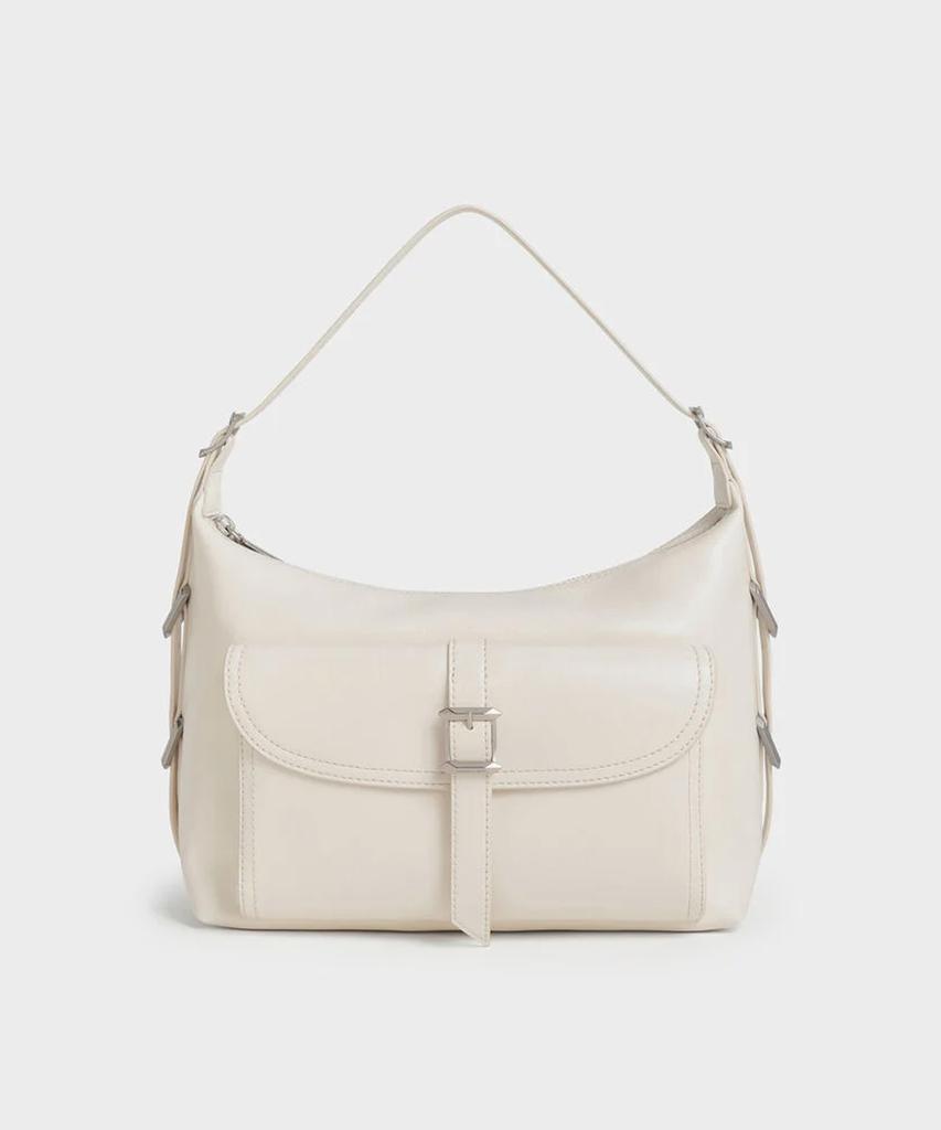 Charles & Keith Brina Belt Hobo Bag Ck2-40782622