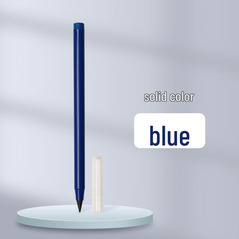 Black Tech Eternal Pencil: No Sharpening, No Ink, Break-Resistant Lead, Posture-Correcting Drawing Tool