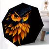 1pc Owl Head Automatic Opening/closing Umbrella with Auto Open/Close, Windproof, Foldable Sunshade Yy250811201