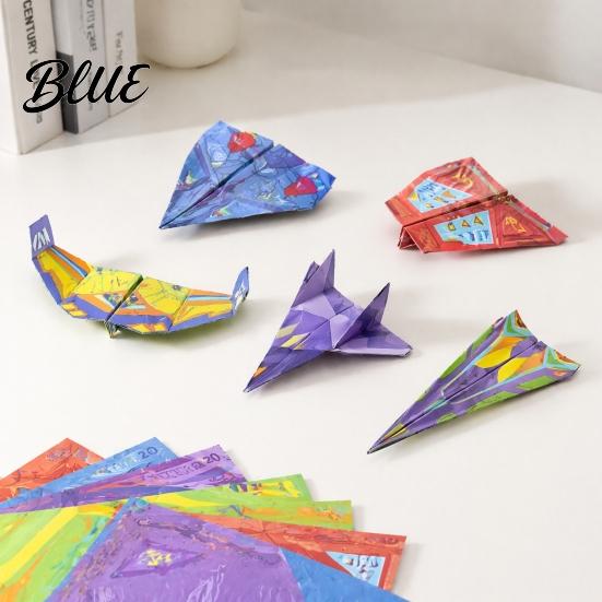 Rechargeable Electric Paper Plane Remote Control Airplane Kit with Gyro Stabilizer Dual Propellers DIY Indoor Outdoor Aircraft Toy RC Set,