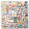 100-Pack Motivational Graffiti Stickers: Inspirational English Designs for Water Bottles and Computers