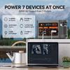 Stazione di alimentazione portatile FlashFish E103 - 300 W - Batteria LiFePO4 da 179,2 Wh - 7 Uscite - Carica 0-80% in 1 Ora - Funzione EPS