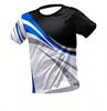 Neues 3D-Druck Heißverkaufs-Outdoor-Laufen Sport Atmungsaktiv Schnelltrocknend Fitnesskleidung Freizeitkleidung Rundhals Erwachsenen-T-Shirt