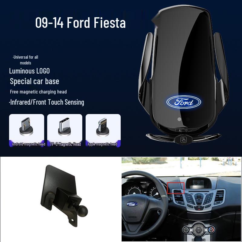 Magnetic Wireless Fast Charging Phone Holder for Ford Focus/Mondeo/Fiesta
