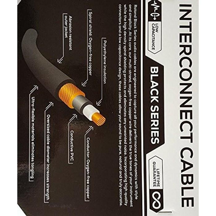 Roland RCC-10-3535 Audio Cable, 3m, 3.5mm to 3.5mm, Black