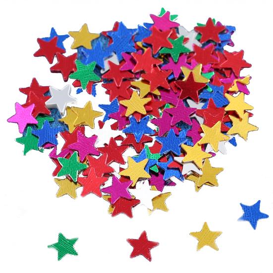 3000/1000Pcs Glitter Star Shape Balloon Confetti Table Wedding Party Decoration