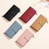 RenLianyi Women's Zipper Long Wallet, PU Synthetic Leather, Large Capacity, 12 Card Pockets, Coin Purse, Slim PassCommuter Card Slots, Slim,