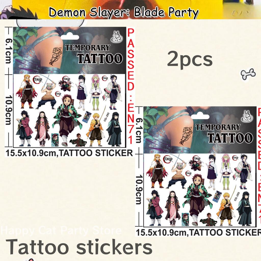Démonický lovec Narodeninová oslava Dekorácie Kimetsu No Yaiba Stolový riad Obrus Tanier Hrnček Balónik Sprcha pre bábätko Detské darčeky Potreby na párty